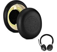 Jetstream Almohadillas de repuesto para los oídos 45H, compatibles con Jabra Evolve2 65 (65MS 65UC USB)Evolve2 40 (40UC 40MS USB) Elite 45h, almohadillas profesionales de piel sintética de repuesto