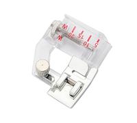 Jetstream Bias Tape Presser Foot, Pie de Prensa con Cinta Ajustable, compatible con Prensatelas de Baja Elasticidad y la Mayoría de Las Máquinas de Coser Domésticas