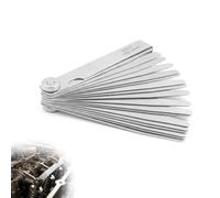 Jetstream Galgas de Espesores 17 Lame, Galgas Reglaje Valvulas, Juego de Galgas de Espesores, compatible con Medir con Precisión el Ancho de las Holguras, el Grosor y la Distancia, y las Holguras