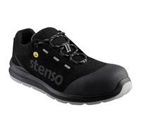 Jett Black Low MF S1PL MF ESD Zapatos De Seguridad para Hombre Mujer - Zapatillas Seguridad Impermeable - Calzado Ligero De Seguridad S1 Negro 37