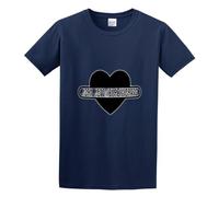 Jett Joan and The Blackhearts Men's T-Shirt Unisex Navy Cotton Print tee Shirts L