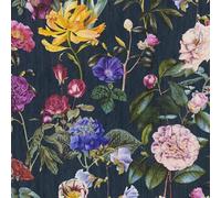 Livingwalls Jette 373364 37336-4 - Papel pintado (fieltro, 10,05 m x 0,53 m, color azul, verde y rojo