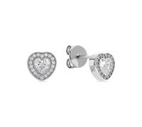 JETTE Pendientes de plata 925 para mujer, con circonitas recicladas, talla única, 89217908