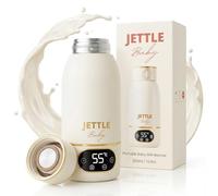 Jettle Baby - Calentador de leche portátil con control de temperatura, carga rápida y tapa a prueba de derrames
