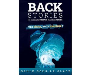 Jeu d enquête La boîte de jeu Backstories Seule sous la glace