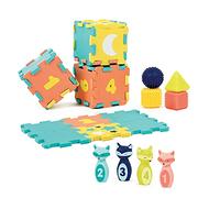 Jeu d éveil Ludi Coffret d activité Tapis Quille Formes