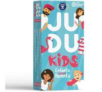 ATM Gaming Juegos de Mesa JUDUKIDS Divertido Juego Familiar - Preguntas y desafíos para Aprender más sobre Sus Padres o Hijos! Juego de Cartas Niños y Padres