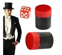 Jeu de dés magiques - Tours de magie avec dés obéissants | Accessoire de magie pour illusionnistes, jeu de dés interactif, parfait pour spectacles, animations et divertissement, fácil de aprender