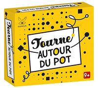 Jeu de Devinettes pour la Famille Jeu des Mots Interdits Jeu de Cartes de Réflexion Jeu d'Ambiance pour Enfants et Adultes Devinez le Mot Jeu de Voyage Tourne Autour du Pot Version Française dès 9 Ans