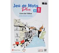 JEU DE MOTS PLUS 1 LIVRE DE L'ELEVE (Cideb. Fr. Grammaire) - 9788468284545 (Chat Noir. methodes)