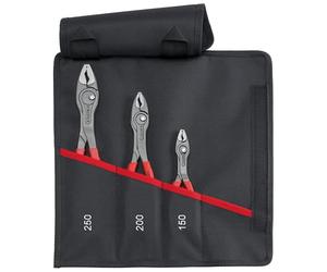 Jeu de pinces multiprise frontales KNIPEX TwinGrip 3 pièces 330 mm, 00 19 61 V01