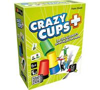 GIGAMIC- Juego de Reflejos - Crazy Cups Plus, '6 años a 99 años, Color Azul y Amarillo (AMHCP)