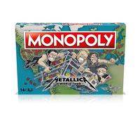 Jeu de société - winning moves - monopoly metallica - accompagnez le