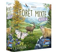 Asmodee Lookout Games Bosque Mixto - Extensión: Alpine - Juegos de Mesa - Juegos de Cartas - Juegos de Familia y niño a Partir de 10 años - Educativo y Estratégico - Versión Francesa