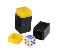Jeu de tours de dés - Dés magiques pour illusionnistes | Accessoires de magie pour spectacles, tours de dés classiques, jeu de dés magique amusant pour débutants et professionnels, idéal pour scènes,