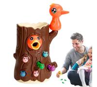 Jeu Magnétique D'oiseaux À - Jouet Magnétique Picvert Bois, Jouet Éducatif Motricité Fine Garçons Filles | Cadeau D’apprentissage Créatif Pour Noël Anniversaire Éveil Bébé