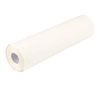 JEUIHAU Rollo de papel blanco, 44 cm x 25 m, rollo de papel de dibujo natural, rollo de papel de revestimiento, papel de caballete de repuesto para pintura, envoltura, embalaje, envío, manualidades,