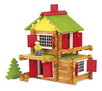JeuJura Juego de construcción de madera My Wooden Chalet (8003) 135 piezas multicolor grande