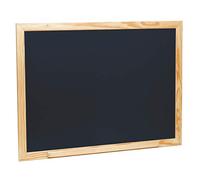 JeuJura 8780 - Pizarra Mural de madera, color negro grande, 88 x 66 cm