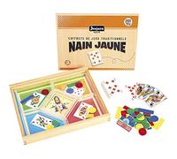 Jeujura- Jeu du nain Jaune-coffret en Bois Juegos de Habilidad, Multicolor (J8134)