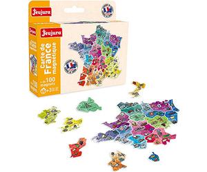 JeuJura Mapa magnético de Francia