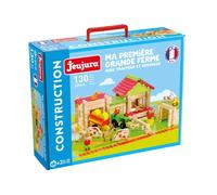 JEUJURA My First Big Farm, Tractor & Trailer - 130 pcs