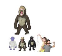 Jeux 2 Momes - EA4501 Juguete Monstruo Extensible - Diseñado para Estimulación Creativa - Fácil de Limpiar - Dimensiones Prácticas 8,5 x 13,5 x 5 cm - Color Surtido