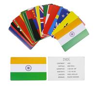 Jeux 2 Momes - EA5032, Mapa Educativo Interactivo para Aprender Países y Banderas, Diseñado para Niños de 7 Años en Adelante, Compacto, Multicolor, 1 x 1 x 1 cm
