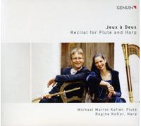 Jeux à deux. Récital pour flûte et harpe. Kofler.