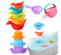 Jeux De Bain Pour Bebe Avec Cuillère À EAU Pp Flotante Fidget Accesorios Sensores Juegos Jouet Piscine Bébé Interactif Juguetes educativos creativos para el hogar Viajes Piscina