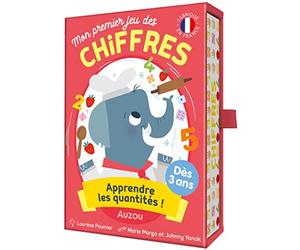 Jeux de cartes Auzou: Mon premier jeu des chiffres: APPRENDRE LES QUANTITES !