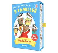 Auzou Juegos de cartas Petite Taupe Juego de 5 familias
