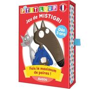 Auzou - Juego de cartas - P'tit Loup - Juego de Mistigri