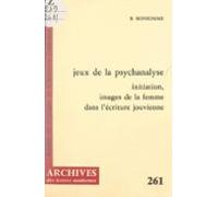 Jeux De La Psychanalyse (ebook)