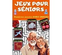 Jeux de Mémoire pour les Seniors et Personnes avec Alzheimer ou Démence - Avec Photos - Gros Caractères et Stimulation Cognitive - pour Maintenir le ... Séniors et Malvoyants - Mots Mêlés et plus