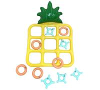 Jeux En Plein Air Pour - Ensemble De Jeu De Lancer De Piscine | Jouet Gonflable Flottant | Jeu D'Échiquier Piñas Pour Et Adultes, Jouet D'Eau Amusant, Flotteur Piscine Idéal Pour Été