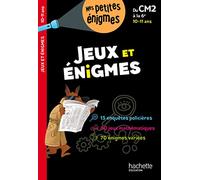 Jeux et énigmes du CM2 à la 6e: Cahier de vacances