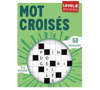 Jeux Mot Croisés Senior: Jeux quotidiens de mots croisés avec corrections fournies