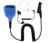 JEUYOEDE Micrófono walkie talkie impermeable con radio de mano remoto con conector de audio de 3.5 mm compatible con Motorola APX y XPR Series
