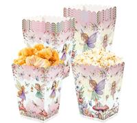 JeVenis 10 piezas de cajas para fiesta de hadas para casitas de hadas setas del bosque despedida de soltera boda cumpleaños baby shower decoracion de fiesta