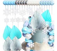 JeVenis decoracion de tarta de invierno onederland frozen cake topper
