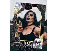 JeVenis Rip to my 20s Party Photo Booth Props Suministros para Fiestas Rip Twenties Accesorios de Cabina de Fotos de cumpleaños gótico Suministros para Fiestas Muerte a mis 20