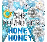 JeVenis She Found Her Honey - Globos de miel para despedida de soltera, diseño de Mamma Mia, globos de despedida de soltera