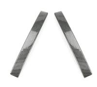 Jeviuwi Manijas dePuerta Interior de Automóvil para Nissan para Qashqai J10 2007-2015 Cubierta De Manija De Puerta Interna Base Plata Negro Fibra De Carbono(Carbon a Pair Shell)