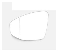 Jeviuwi para A6L C7 2012-2018 Lentes de Marcha atrás Reflector de Espejo retrovisor Vidrio de calefacción 4G0 857 535 / 4G0 857 536 Calefactable Cristal Espejo Reemplazar(1PC Left Side)