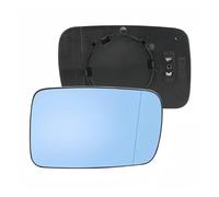 Jeviuwi para Serie 3/7 325Ci 330Ci Coupe 745i 750i 760i E46 E65 E66 E67 Cristal De Espejo Gran Angular 51167028427 51167028428 Calefactable Cristal Espejo Reemplazar(Right)