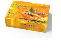 JEVR - Kit facial de papaya para hombres y mujeres para una piel radiante, con extracto de papaya y limón para evitar manchas, manchas oscuras y tez más clara, sin parabenos ni sulfatos, 250 g + 10 ml