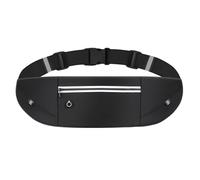 JEVRKAPZ Riñonera delgada para correr para hombres y mujeres, soporte para teléfono para correr, riñonera para entrenamiento, Negro -, 1198