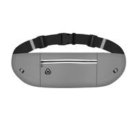 JEVRKAPZ Riñonera delgada para correr para hombres y mujeres, soporte para teléfono para correr, riñonera para entrenamiento, Gris, 1198