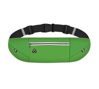 JEVRKAPZ Riñonera delgada para correr para hombres y mujeres, soporte para teléfono para correr, riñonera para entrenamiento, Verde, 1198